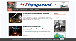 Desktop Screenshot of 112hoogezand.nl