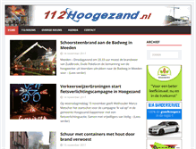 Tablet Screenshot of 112hoogezand.nl